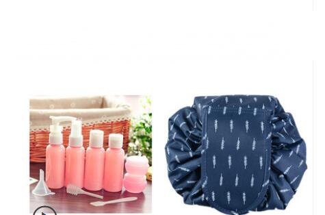 Luxury Large Drawstring Makeup Bag