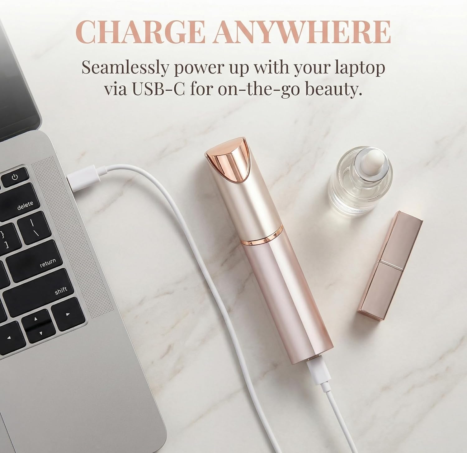 Nuvane Oak 2-in-1 Precision Eyebrow & Facial Hair Trimmer