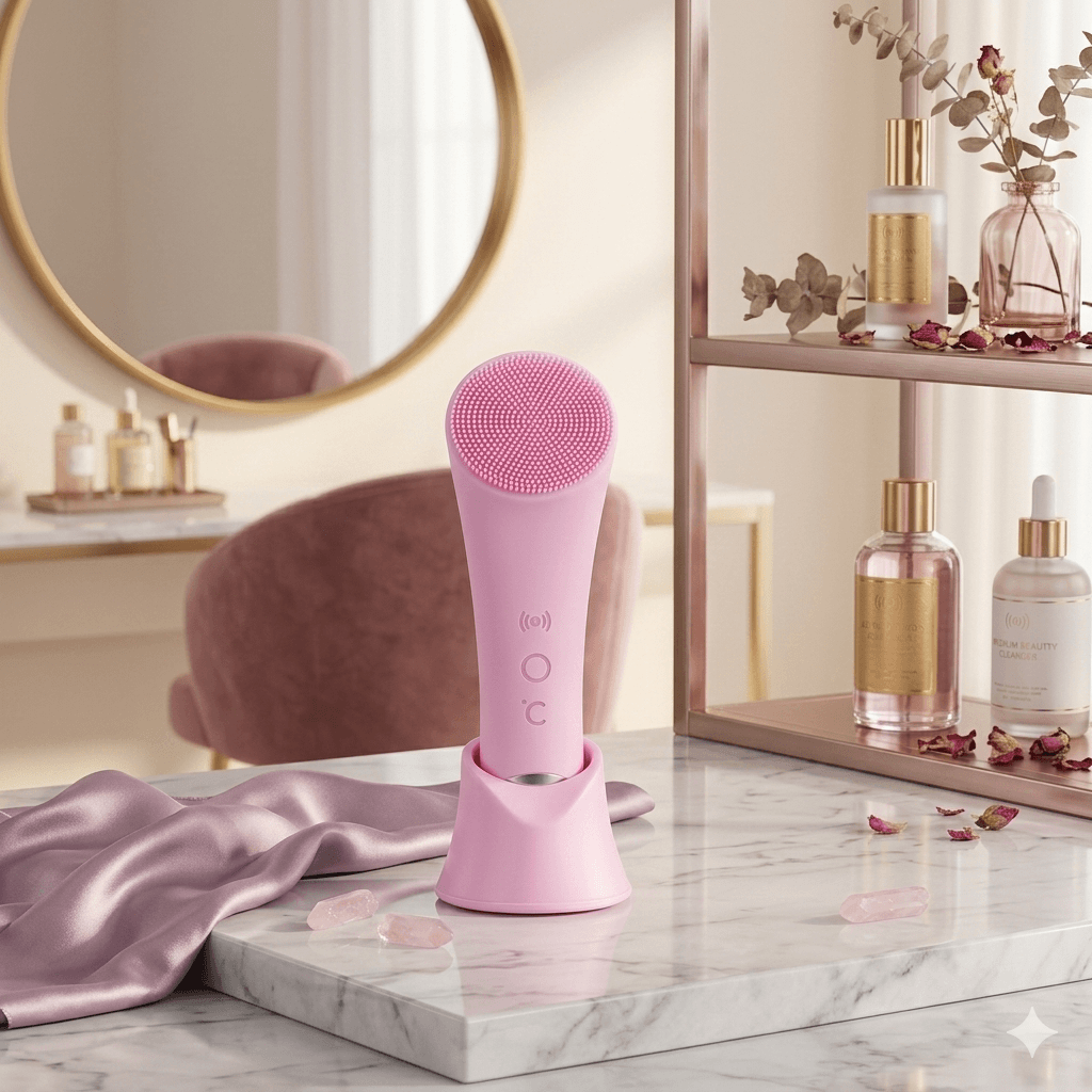 Nuvane Oak 60-Second 2-in-1 Deep Pore Sonic Facial Cleanser