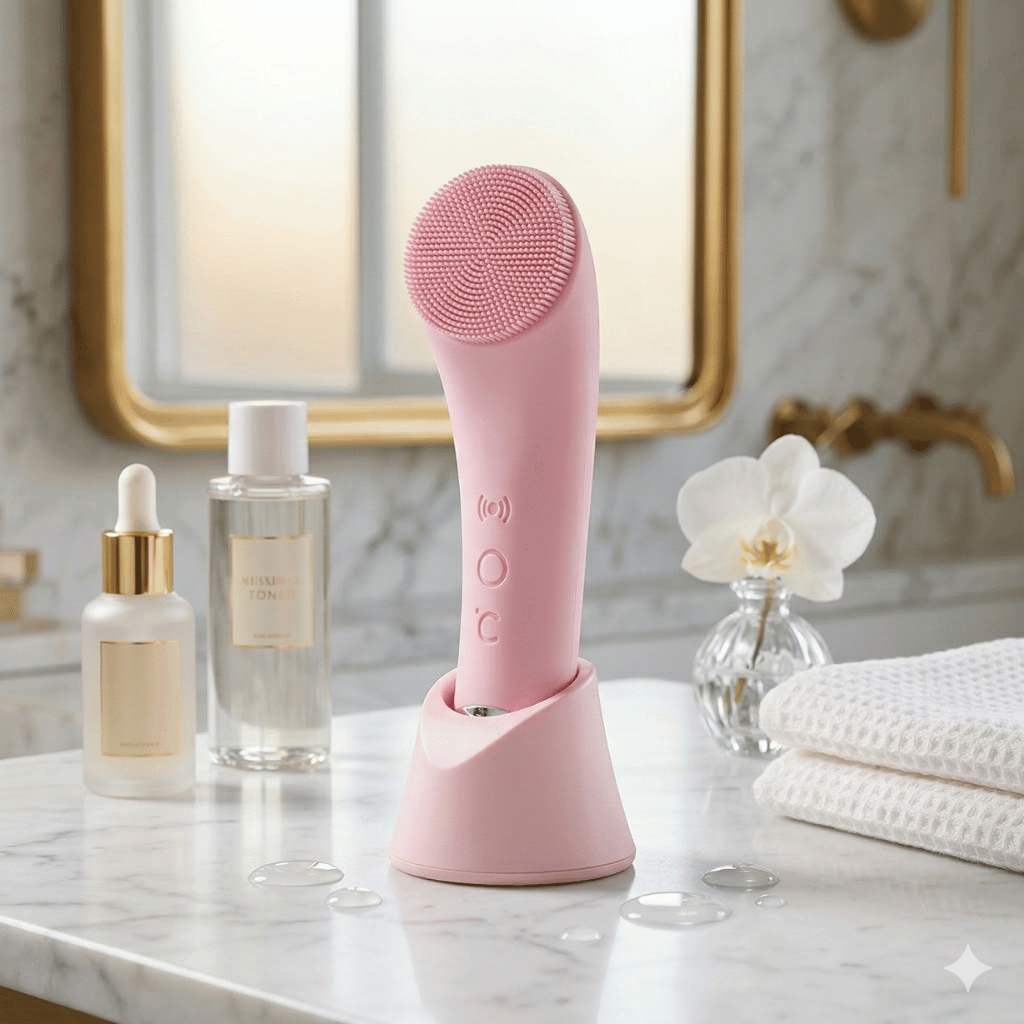 Nuvane Oak 60-Second 2-in-1 Deep Pore Sonic Facial Cleanser