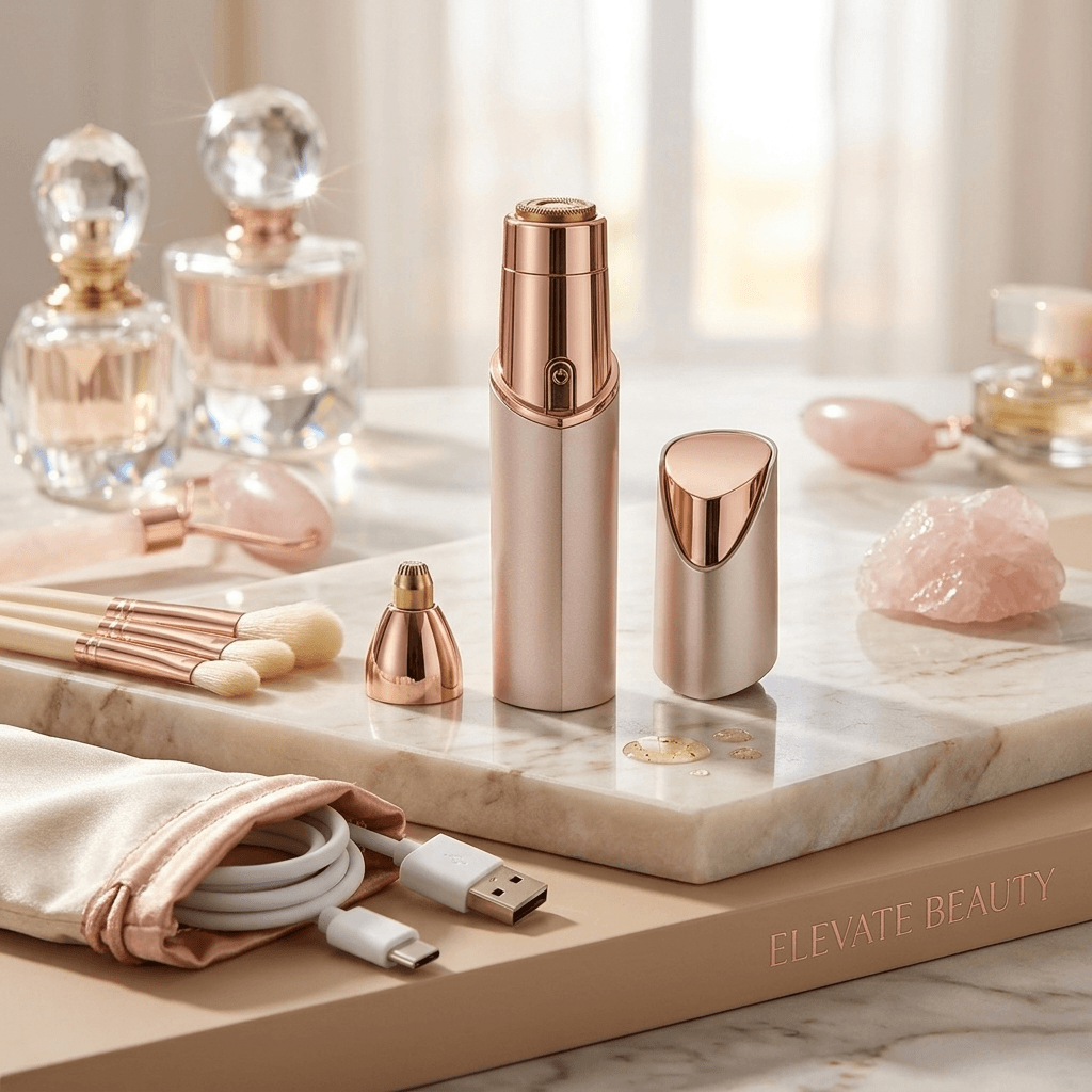 Nuvane Oak 2-in-1 Precision Eyebrow & Facial Hair Trimmer