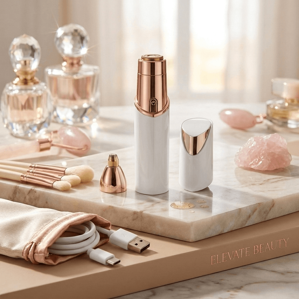 Nuvane Oak 2-in-1 Precision Eyebrow & Facial Hair Trimmer